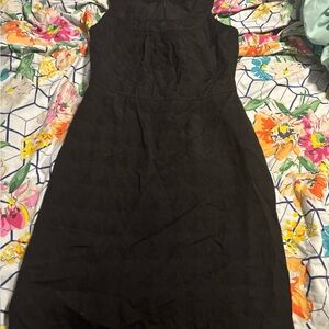 Banana Republic Classic Black Midi Dress